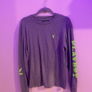 Playboy by PACSUN grey long sleeve